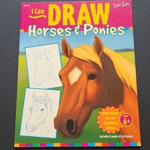 Vintage NWT I Can Draw Horses & Ponies